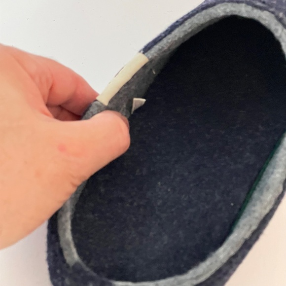 GUMBIES | Outback Slipper, Navy-Grey Mens Size 10/11 High Quality Comfy Slippers - Picture 15 of 17